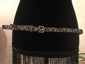 Ceinture imitation dentelle