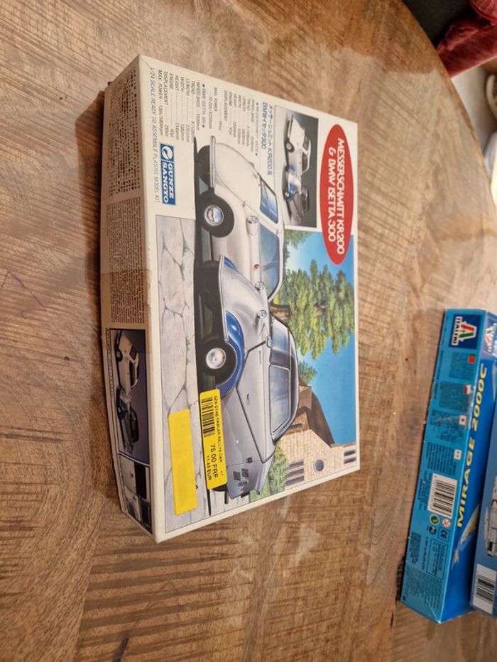 Maquette messerschmitt kr200 et bmw isetta 300 - photo numéro 2