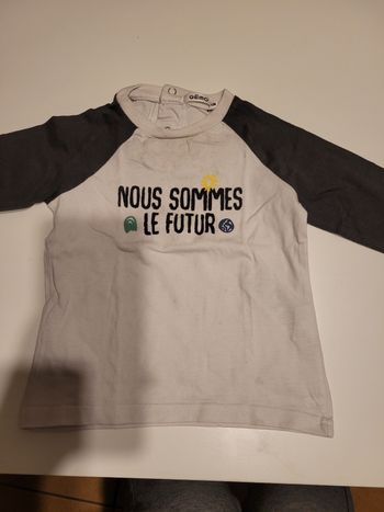 T shirt manches longues 12mois