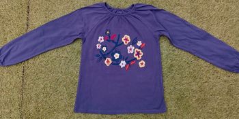 Beau tee shirt à fleurs