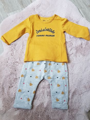 Ensemble fille 9 mois