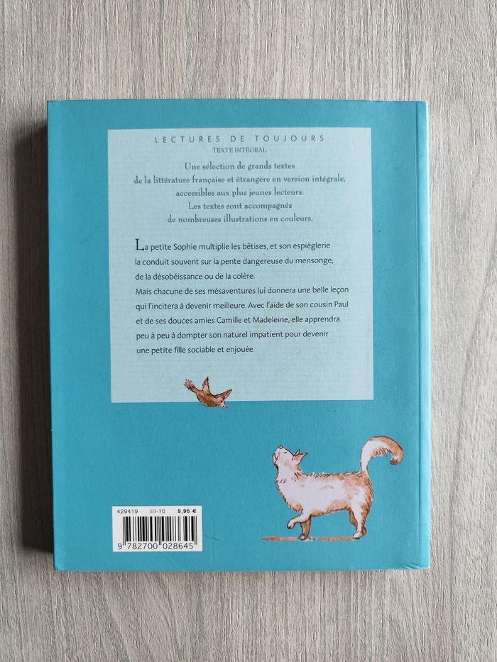 livre Les Malheurs de Sophie - Comtesse de Ségur - photo numéro 2