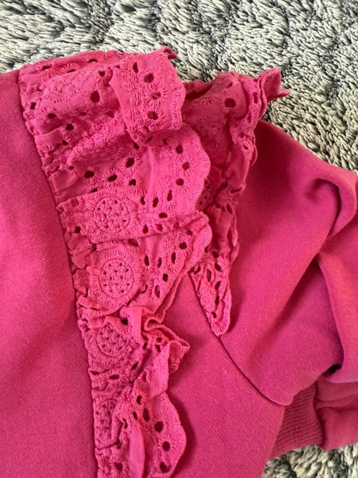 Pull rose H&M - taille 6/8 ans - photo numéro 3