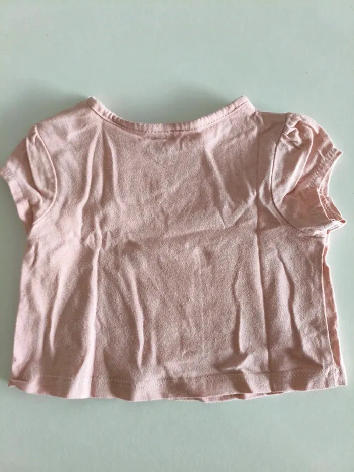 Lot t-shirts bébé fille - photo numéro 5