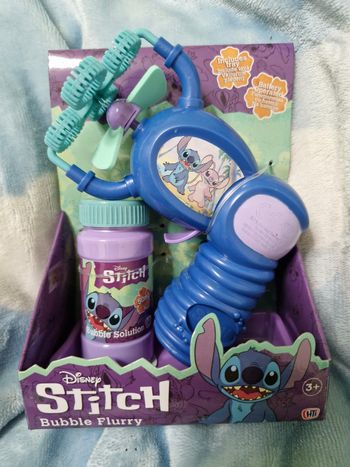 Pistolet a bulles / rafale de bulles stitch disney