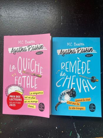 Tome 1 et  2 Agatha Raisin - Mc Beaton