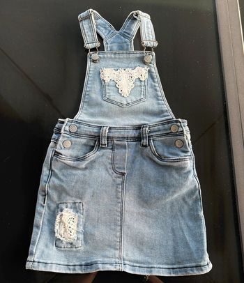 Robe salopette en jean / Taille 3 ans