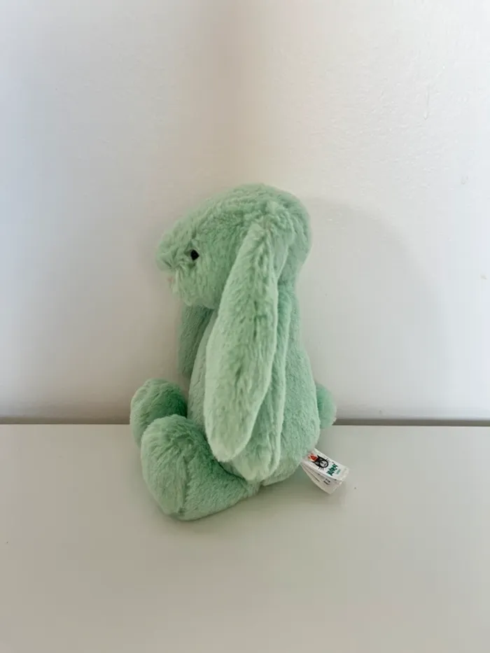 Small bashful MINT bunny Jellycat - photo numéro 2