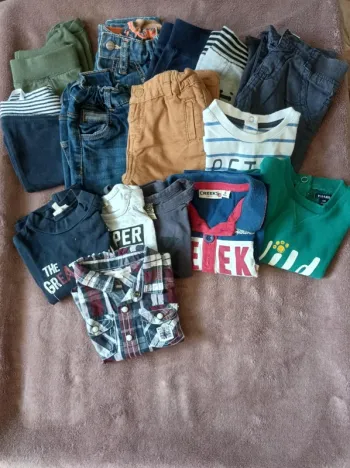 Lot de 15 vêtements garçon - Taille 6 mois