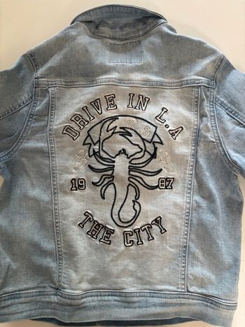 Blouson jeans denim scorpion 10ans ikks