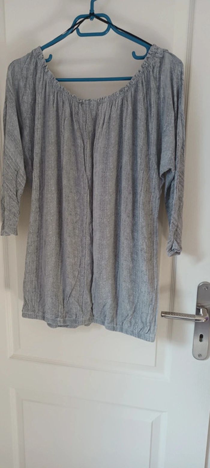Blouse grise - photo numéro 2