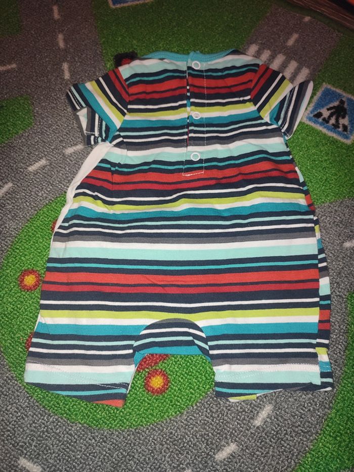 pyjama manches courtes et short bébé - photo numéro 2