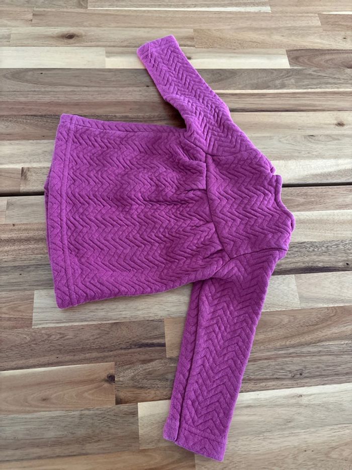 Gilet prune matelassé - photo numéro 5