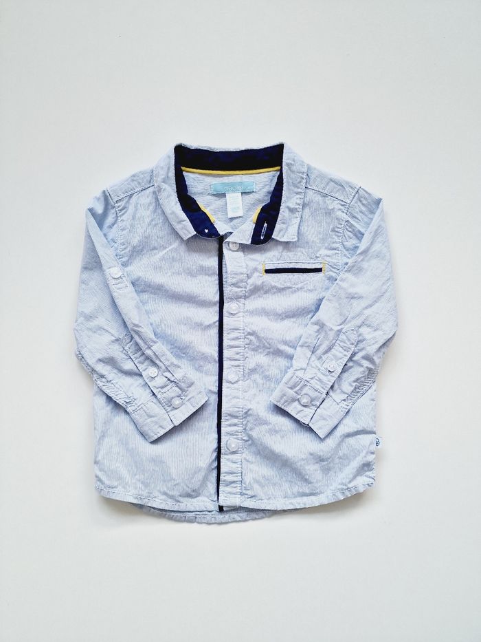 Obaïbi - Chemise manches longues, lignée (12 mois)