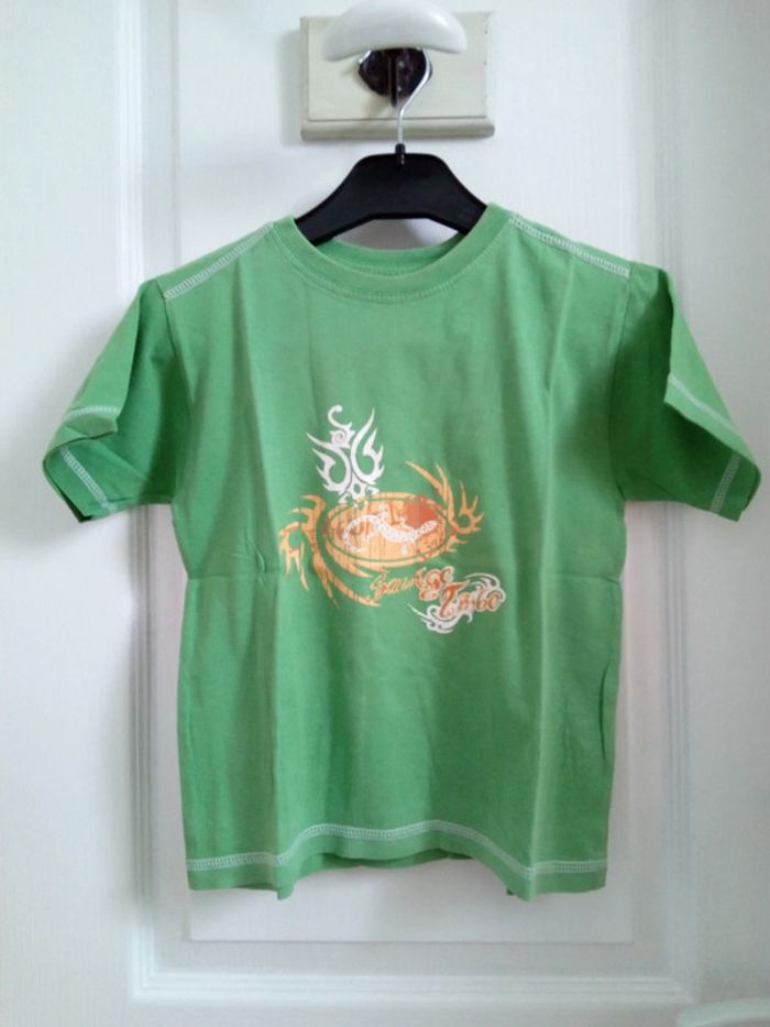 Tee-shirt vert T.6 ans - Tissaia
