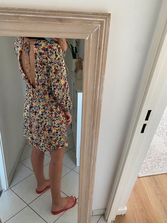 Robe fleuri h&m - photo numéro 4