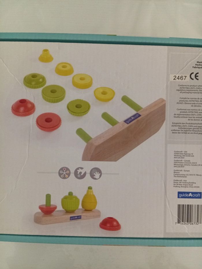Empilable Fruits en Bois - photo numéro 4