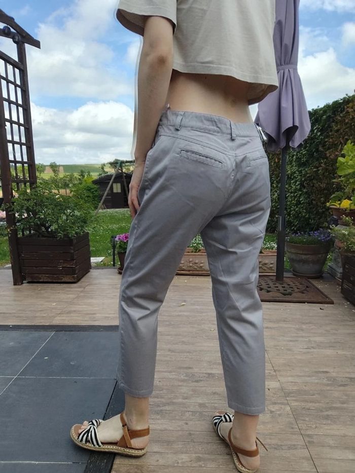 Pantacourt gris T42 - Jacqueline RIU - photo numéro 7