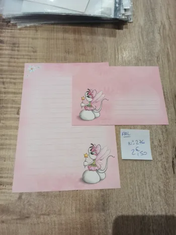Papier à lettre Diddl 276 2,50€