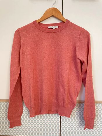 Pull brillant rose Les Petites M