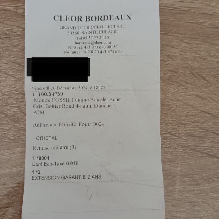 Montre Fossil - photo numéro 5