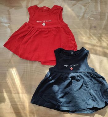 Lot de 2 robes