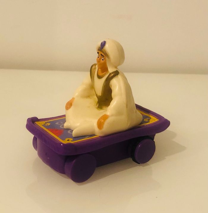 2004 McDonald’s Happy Meal Disney Aladdin Prince Ali tapis volant magic carpet McDo Jasmine Jafar collection rare lot SOP77 - photo numéro 3