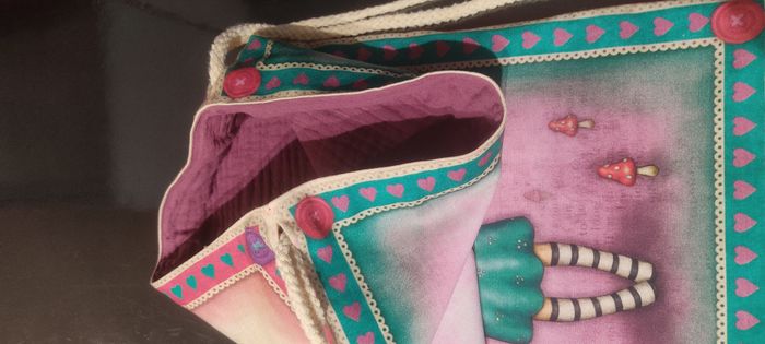 sac pochon reversible - photo numéro 3