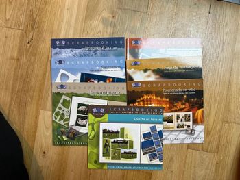Lot de 4 livres Scrapbooking Azza