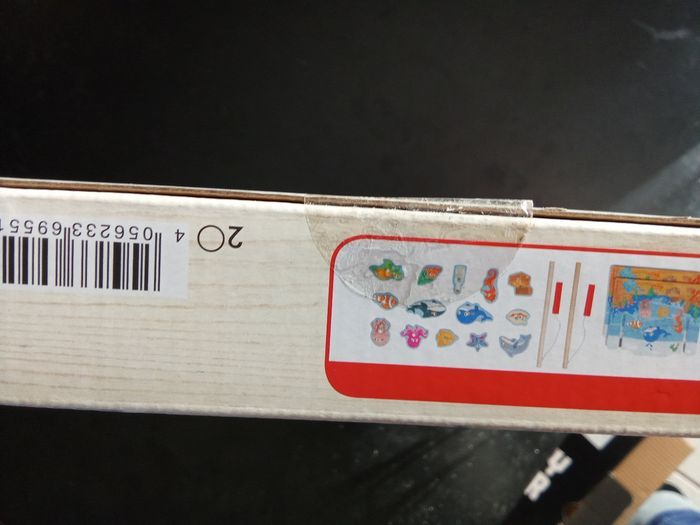 Boite neuve jeu en bois peche à la ligne marque playtive dès 2 ans , aimanté, magnétique, motricité fine, cadeau de Noël - photo numéro 4