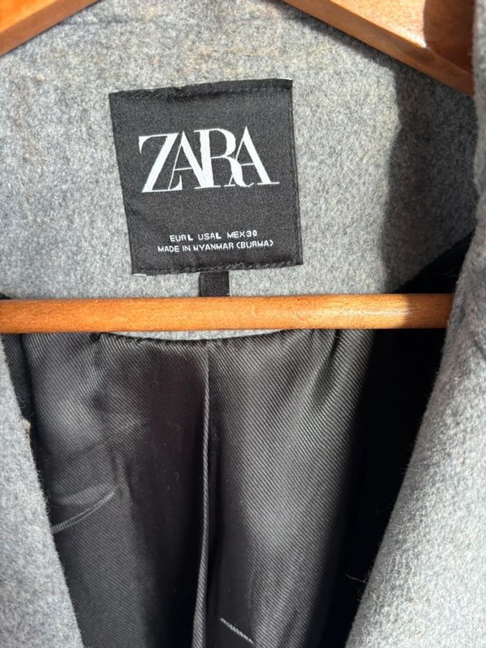 Manteau Zara gris - photo numéro 2