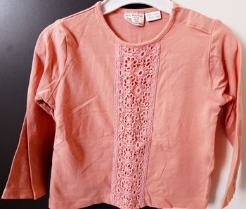 Haut manches longues fille 2-3 ans / Zara babyGirl