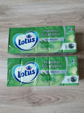 Mouchoirs Lotus 