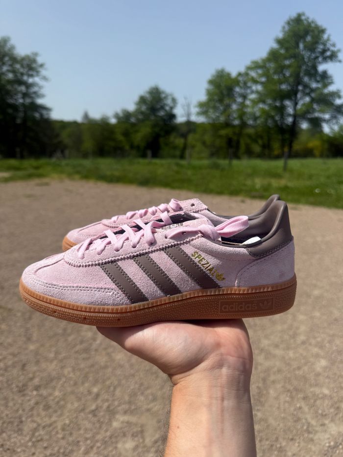 Adidas Originals Handball Spezial - Rose/marron - photo numéro 3