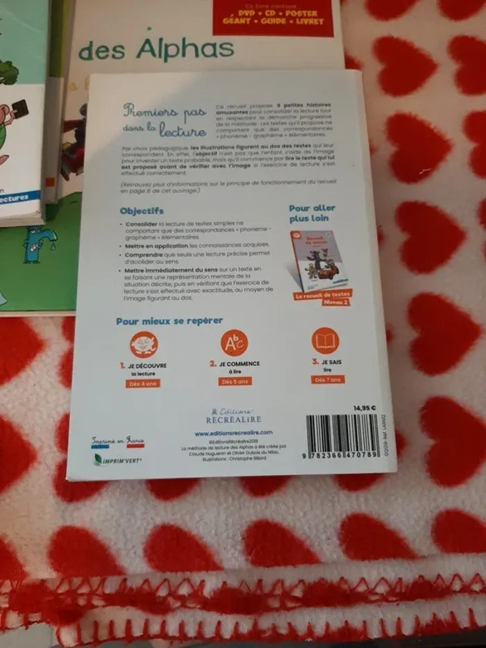 Lot  livres  1ère lecture cp methode les alphas - photo numéro 17
