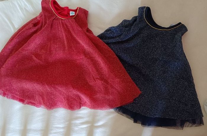 2 robes pailletées