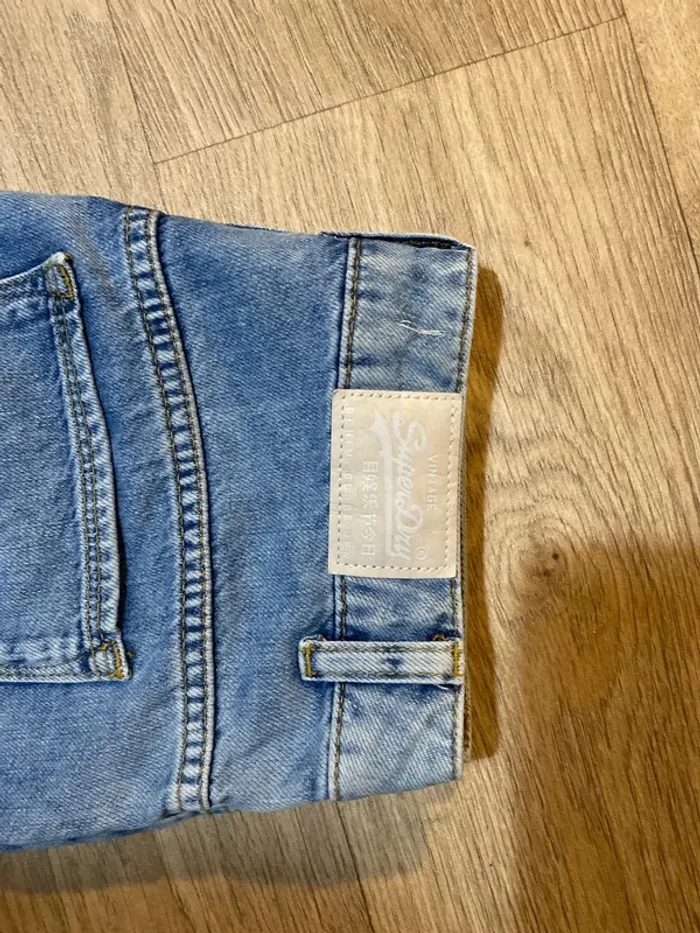 Jean superdry wide leg - photo numéro 3
