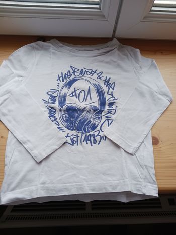 T-shirt manches longues kiabi