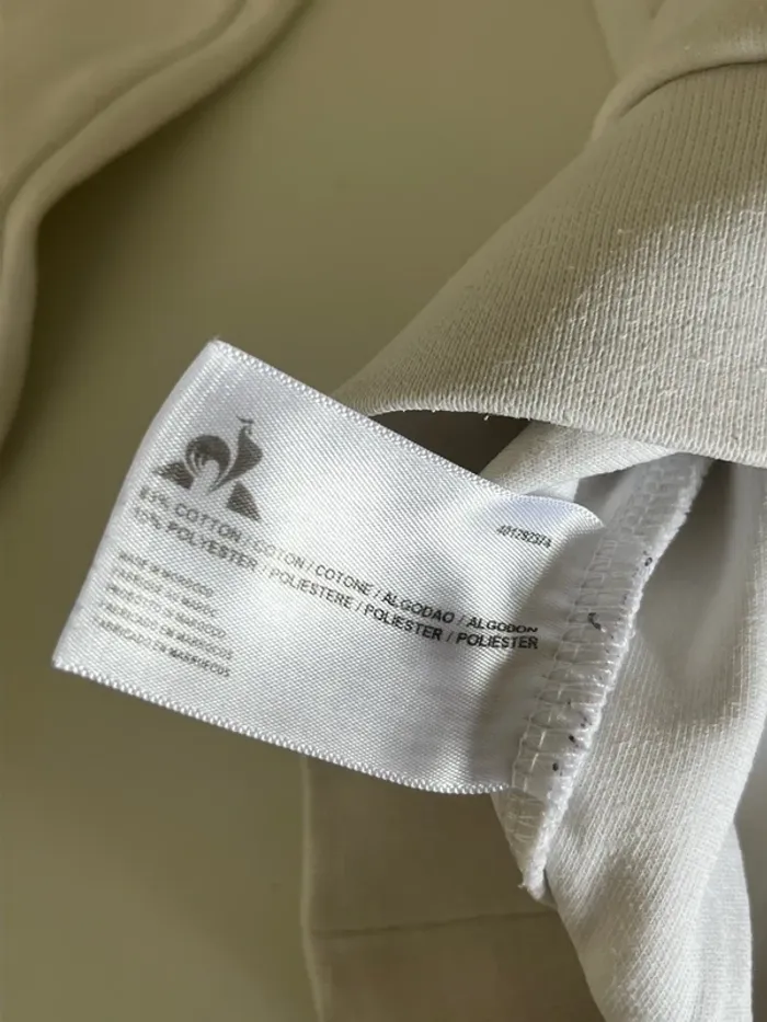 Sweat shirt le coq sportif XS - photo numéro 4