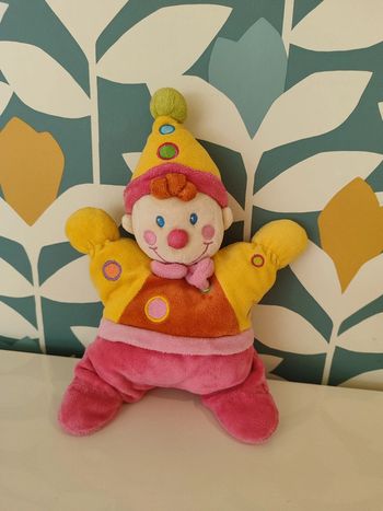 Doudou clown nicotoy