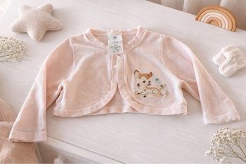 Gilet court Disney Bambi – 6/9 mois