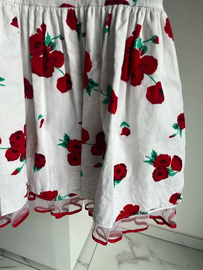 Robe cérémonie coquelicots fille - photo numéro 10