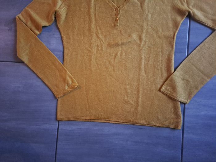 Top fin moutarde Gemo Taille M - photo numéro 6