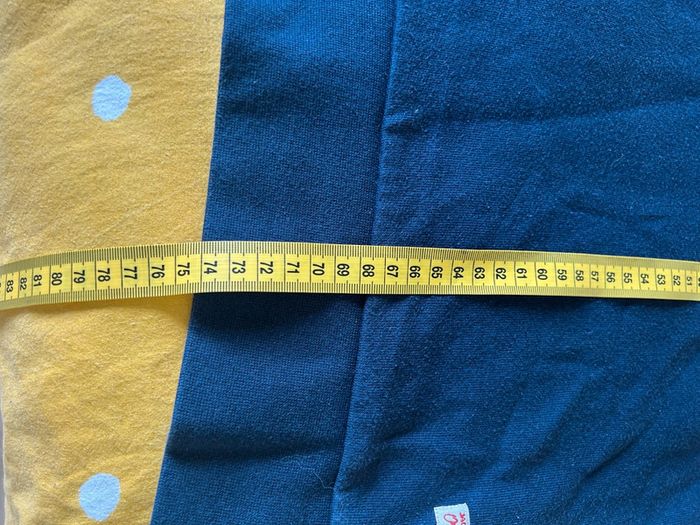 Sweat-shirt bleu marin et jaune - en coton jack & jones - taille L - photo numéro 7