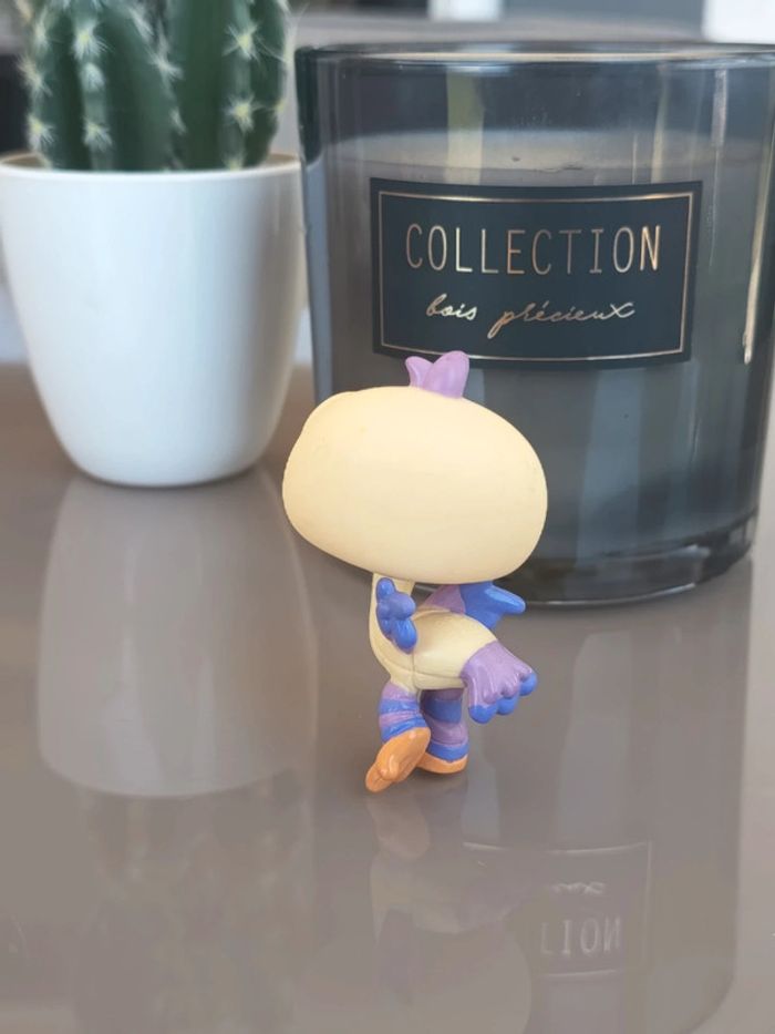 Littlest Pet Shop #1826 butter yellow and purple ostrich - photo numéro 2