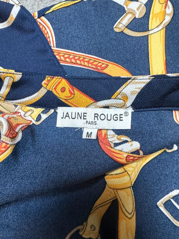 Tunique Jaune Rouge Taille M - photo numéro 3