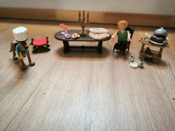 Playmobil Scooby Doo Salle de dîner avec Samy 70363