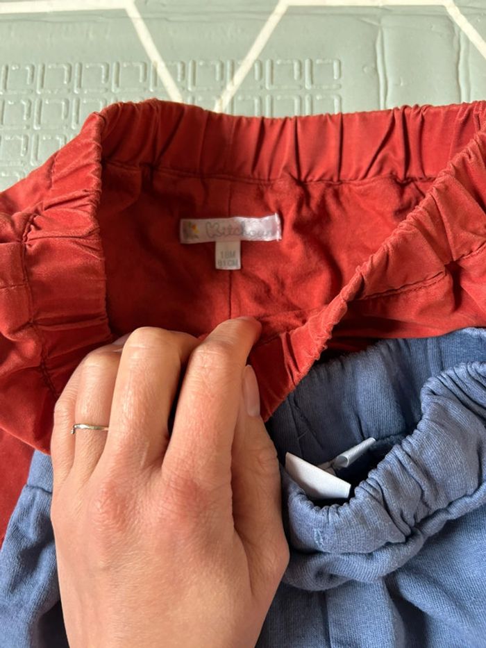 Lot 4 pantalons bébé 18 mois - photo numéro 5