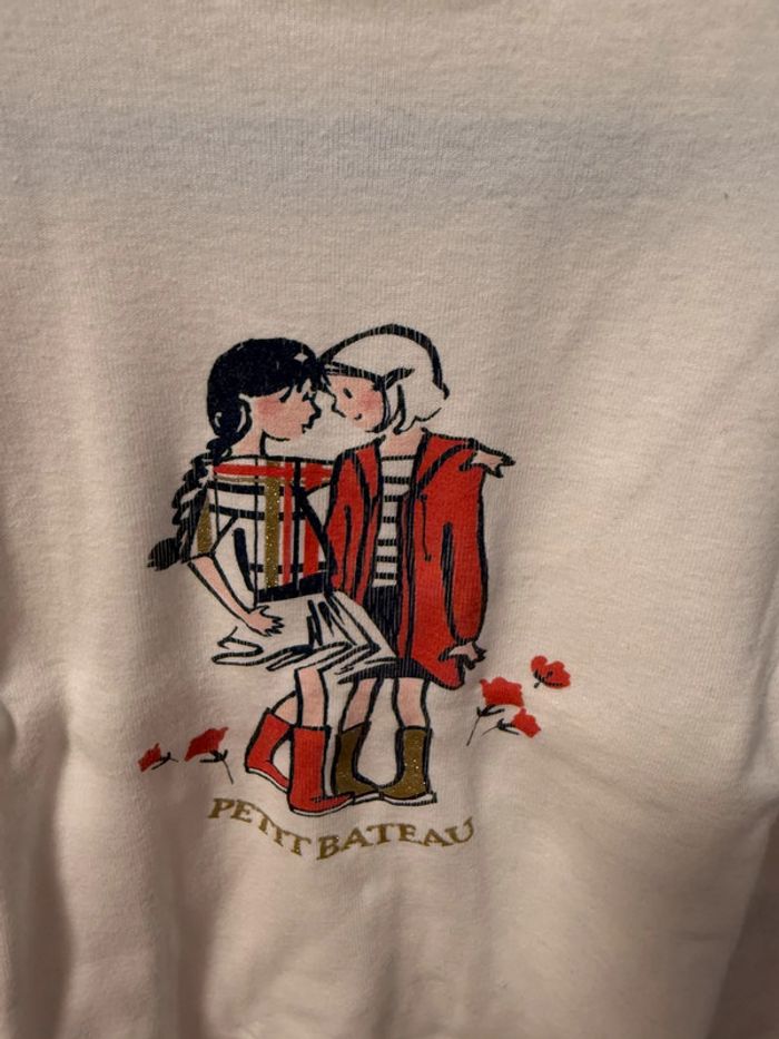 T-shirt petit bateau 6 ans - photo numéro 3