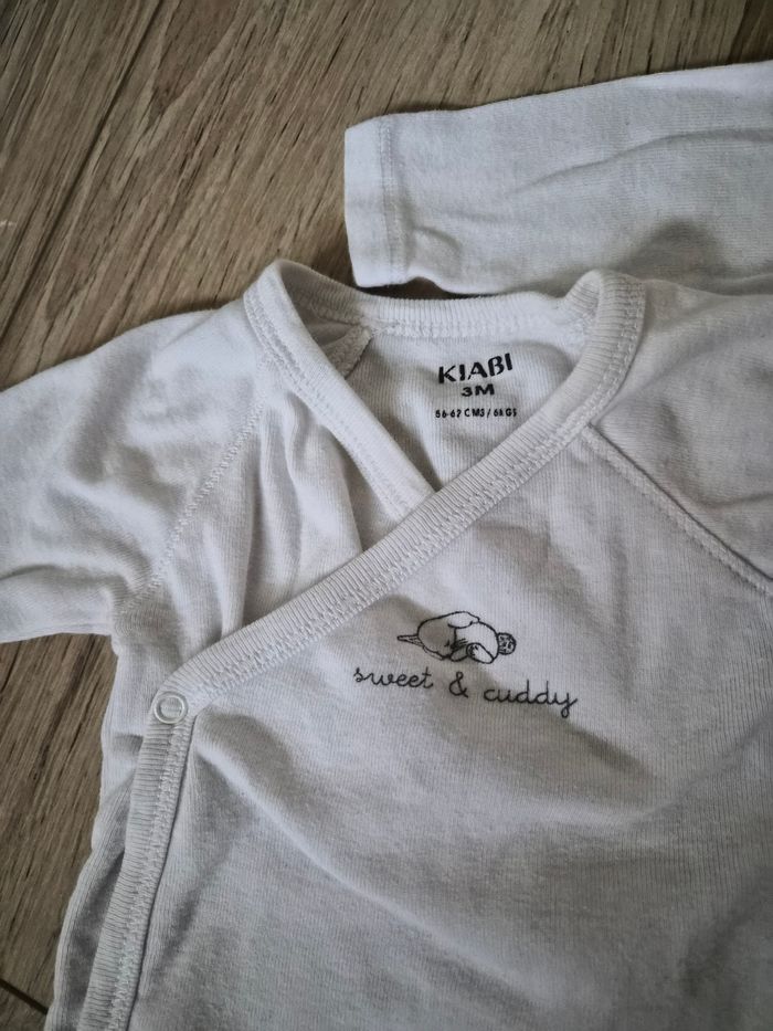 Lot 3 bodies blanc - photo numéro 2